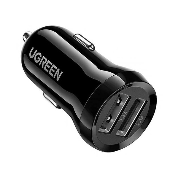 شارژر فندکی24 وات دو پورت یوگرین مدل ED018